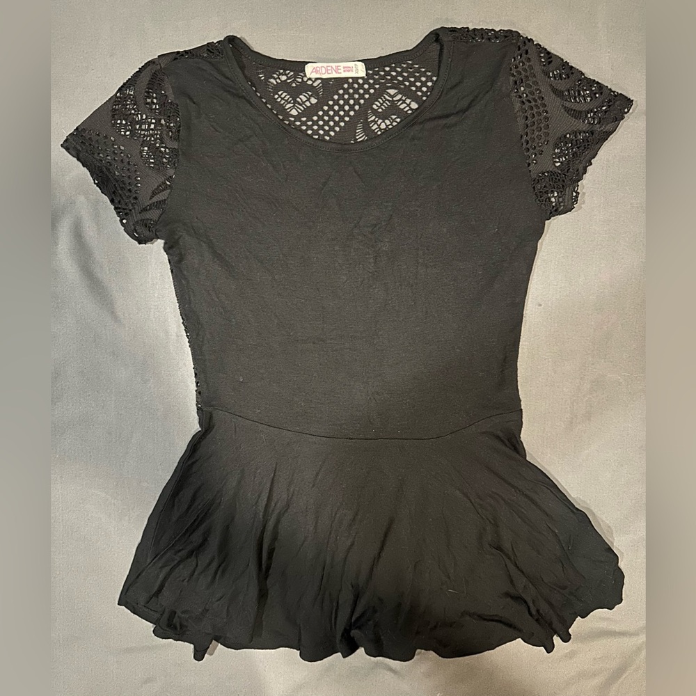 Ardene Short Sleeve Peplum Top